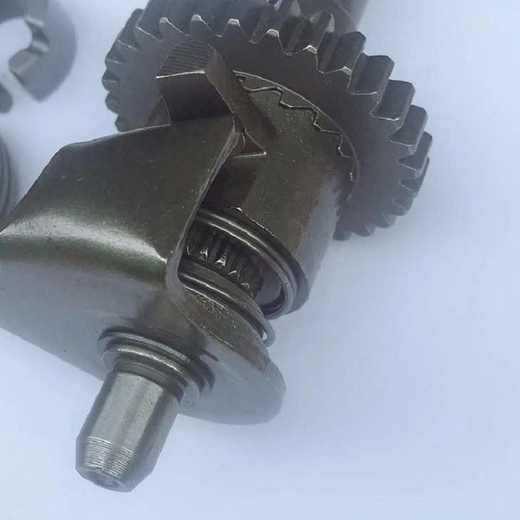 4.motorcycle spare parts kick start shaft